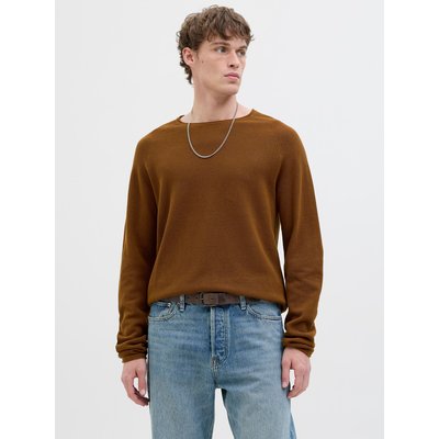 Pull léger col rond maille structurée JACK & JONES