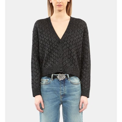 Pull Gris Beige Col V En Laine - Marque Les Margueritte Taille 34 - Occasion TB