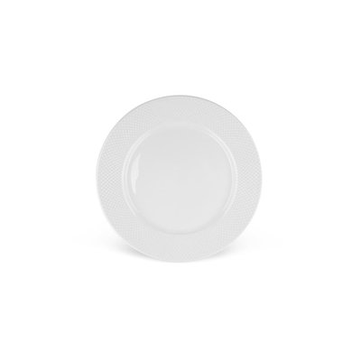 Lot de 6 assiettes plates blanc - "serenity" LAGUIOLE