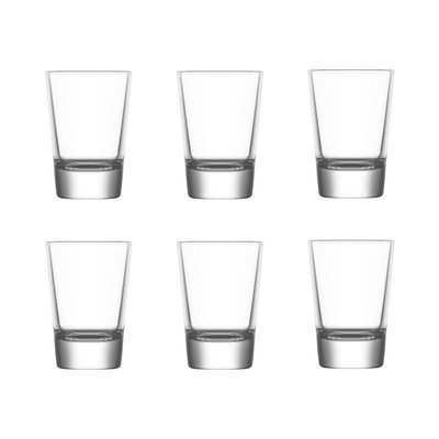 Lot de 6 verrines en verre 6,2cl, BOSTON NOVASTYL