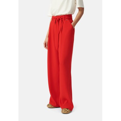 Pantalon de tailleur large ceinturé IKKS