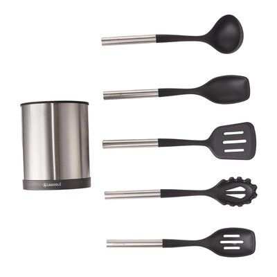 Set d'ustensiles en silicone 5 pièces - "Harmonie" LAGUIOLE CUISSON
