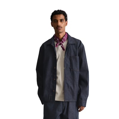 Surchemise en denim, coupe classique réalisé avec Orange Fiber MARC O’POLO DENIM