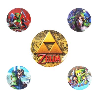 Ensemble de badges ZELDA