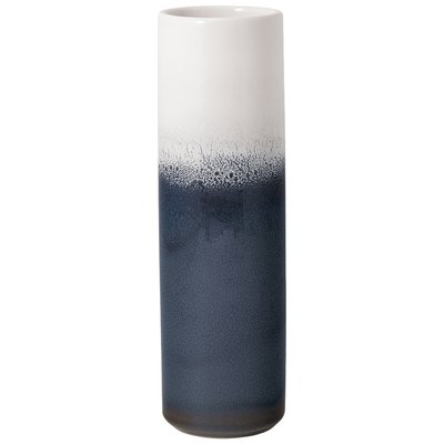 Vase Cylindrique Bleu Grand LAVE LIKE. BY VILLEROY & BOCH