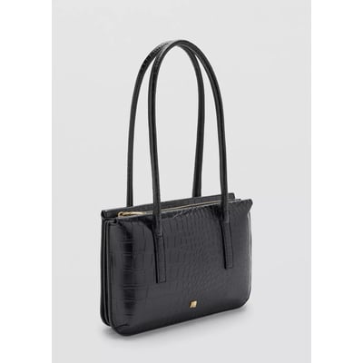 Sac verni effet croco MANGO