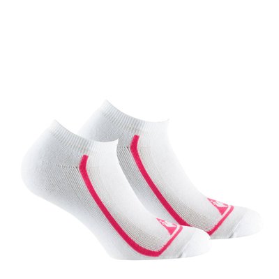 Lot de 2 paires d'invisibles sport en coton et bouclette KINDY