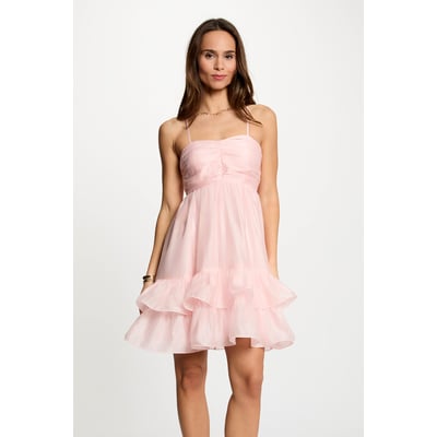 Robe courte en tulle MORGAN