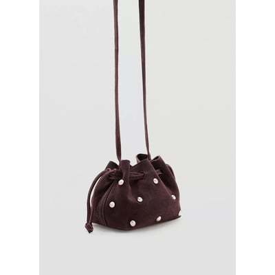 Mini sac seau en cuir MANGO KIDS