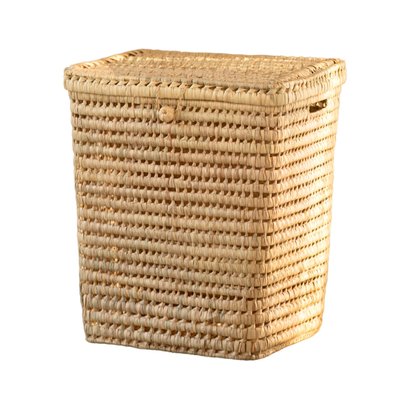 Panière à linge rectangle palmier HOME MAISON