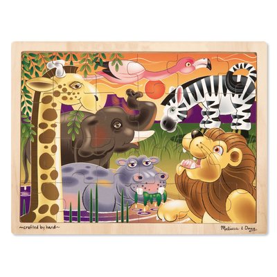 Puzzle Plaines Africaines MELISSA & DOUG