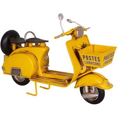 Scooter décoratif en métal Livraisons ANTIC LINE CRÉATIONS