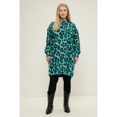 Robe verte leopard La Redoute