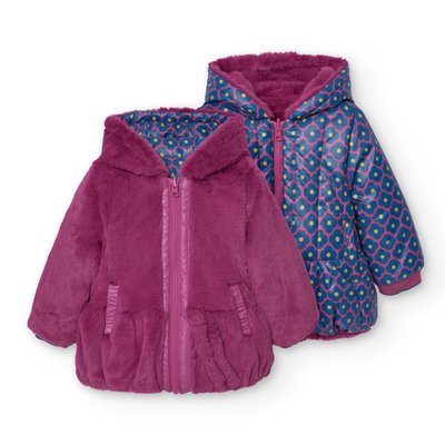 Parka réversible avec capuche et doublure BOBOLI