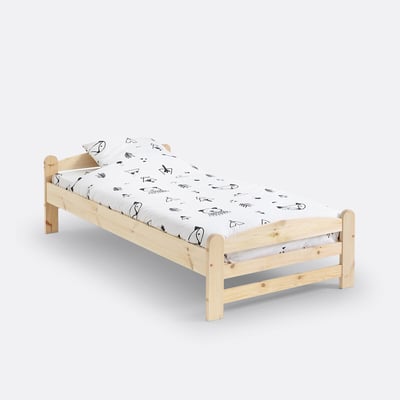 Loan Solid Pine Bed with Bed Base LA REDOUTE INTERIEURS