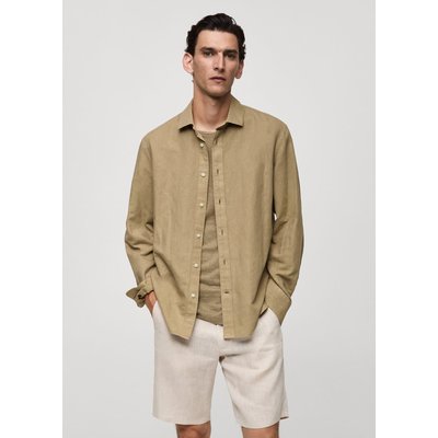 Chemise classic-fit lin MANGO MAN