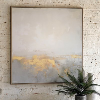 90x90cm Ethereal Framed Canvas SO'HOME