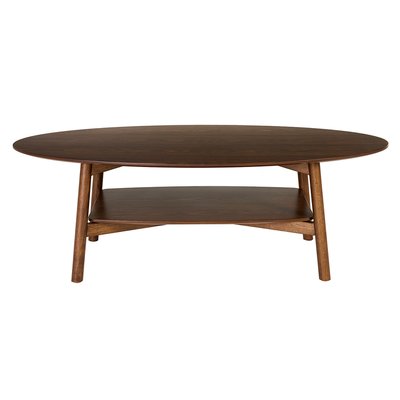 Table basse ovale en bois clair L120 cm HANAE MILIBOO