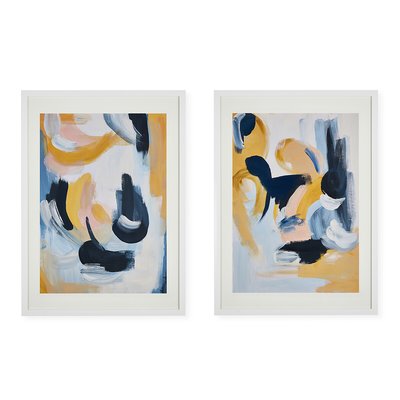 The Boe Duo by Lucy Donovan Art Framed Print LUCY DONOVAN ART