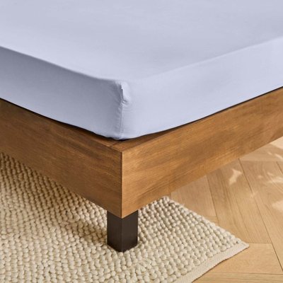 Drap Housse en Coton  PERCALE UNIE MONTELEONE LE LINGE