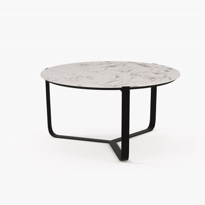 Журнальный стол из керамогранита и металла SO'HOME