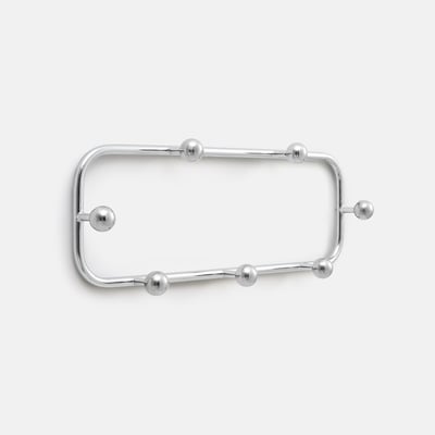 Design wandhaak chroom met 7 haken, Giorgio LA REDOUTE INTERIEURS