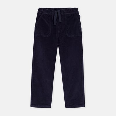 Pantalón recto de terciopelo PETIT BATEAU