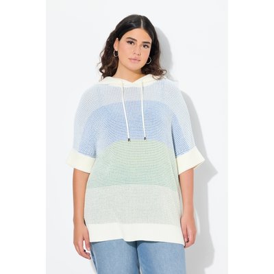 Pull à larges rayures et capuche ULLA POPKEN