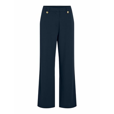 Pantalon large avec boutons dorés VILA