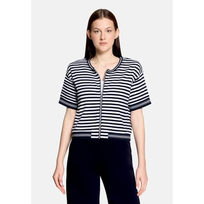 Cardigan façon t-shirt à fermeture zippée BETTY BARCLAY