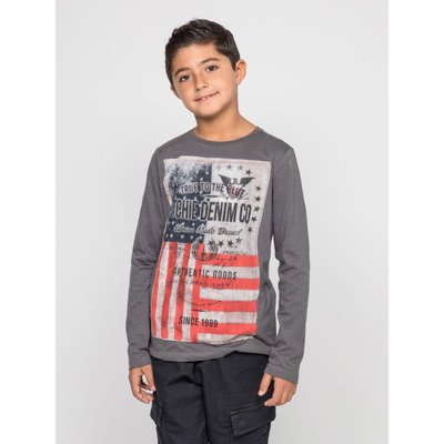 T-shirt Manches Longues Col Rond Pur Coton Jobary-j RITCHIE