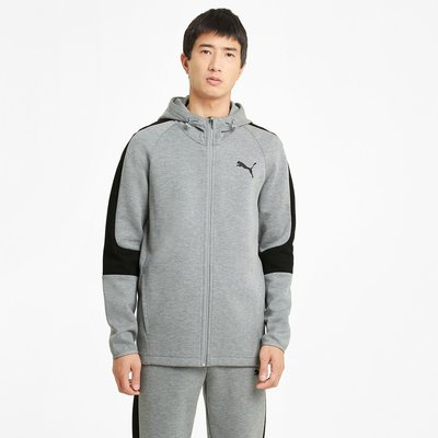 Felpa cerniera e cappuccio evostripe PUMA