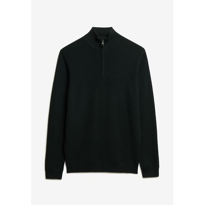 Half Zip Jumper in Merino Wool Mix SUPERDRY
