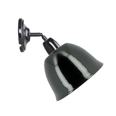 Applique Céramique Et Metal émaillé Noir Sadia MILLUMINE