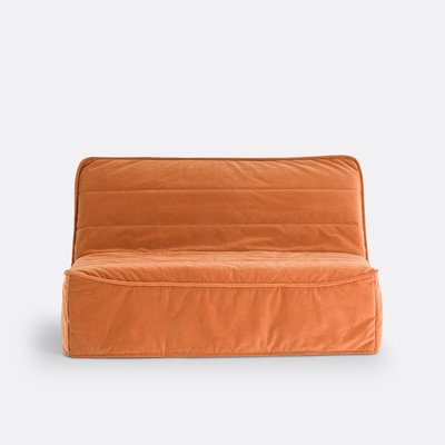 Klappsofa Trani, Samtbezug + Kaltschaum LA REDOUTE INTERIEURS