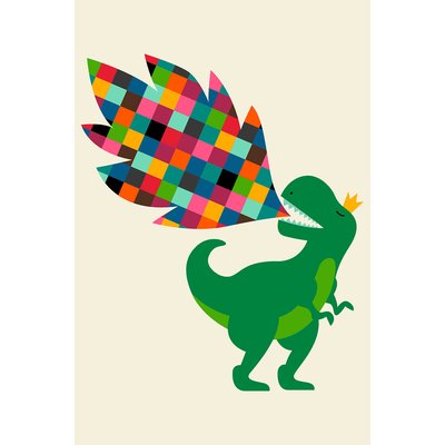 Tableau dino cracheur de feu HEXOA