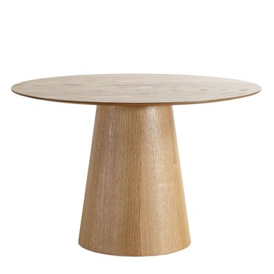 Table repas D120 cm placage chêne ZAGO