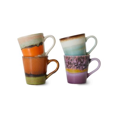 Tasse à espresso  Retro set de 4 HKLIVING