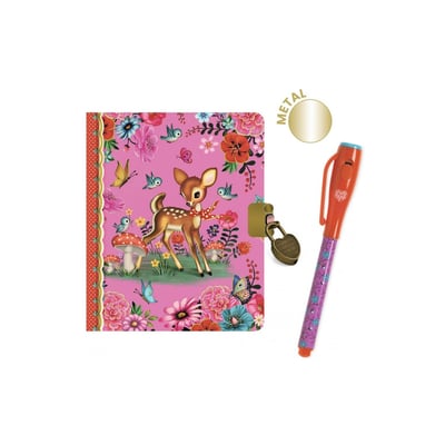 Petit carnet secret avec feutre magique Fiona - Djeco DJECO