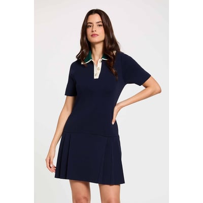 Robe tricot plissée MORGAN