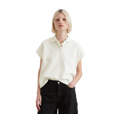 Polo sans manches wide en coton organique MARC O’POLO DENIM
