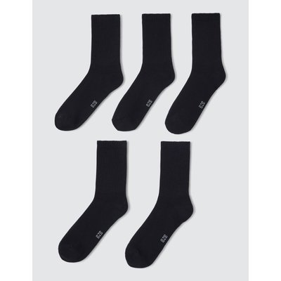 Lot de 5 paires de chaussettes unies BZB