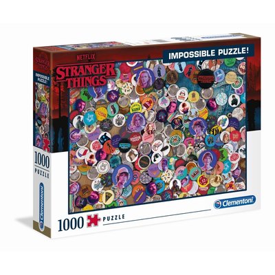 Stranger things - impossible 1000 pièces CLEMENTONI