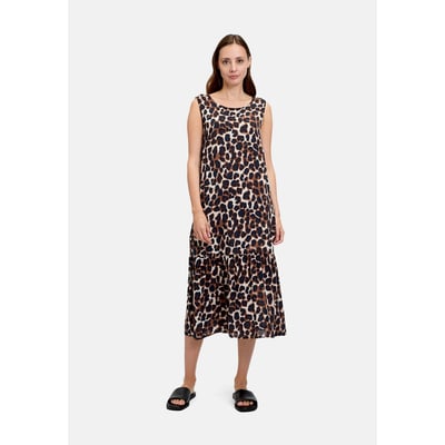 Robe à volants au look léopard BETTY & CO