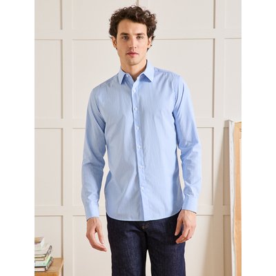 Chemise popeline rayée Slim Fit CYRILLUS