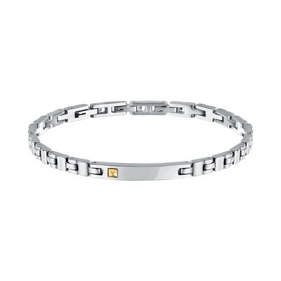 Bracelet en acier, cristaux, GOLD MORELLATO