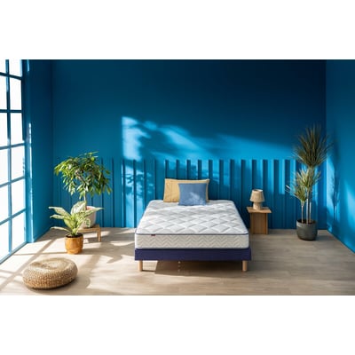 Ensemble matelas roulé et sommier kit, Sweety MERINOS