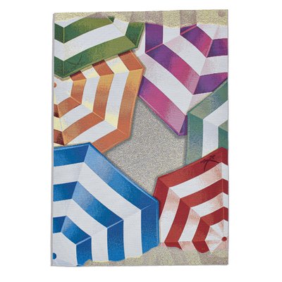 Tapis d'intérieur/d'extérieur tissé estival - Rantum Beach THEKO