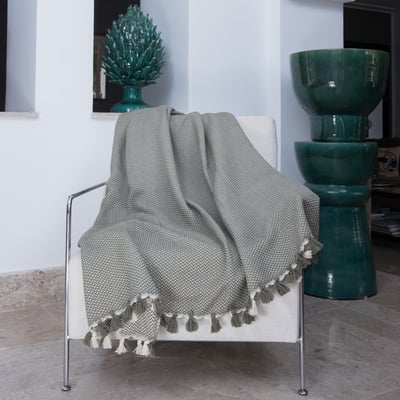 Plaid coton VERBIER FEBRONIE