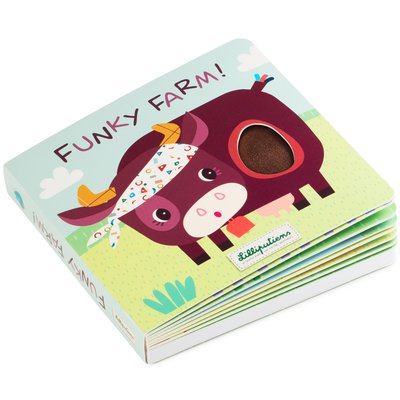 Livre tactile et sonore Funky Farm LILLIPUTIENS